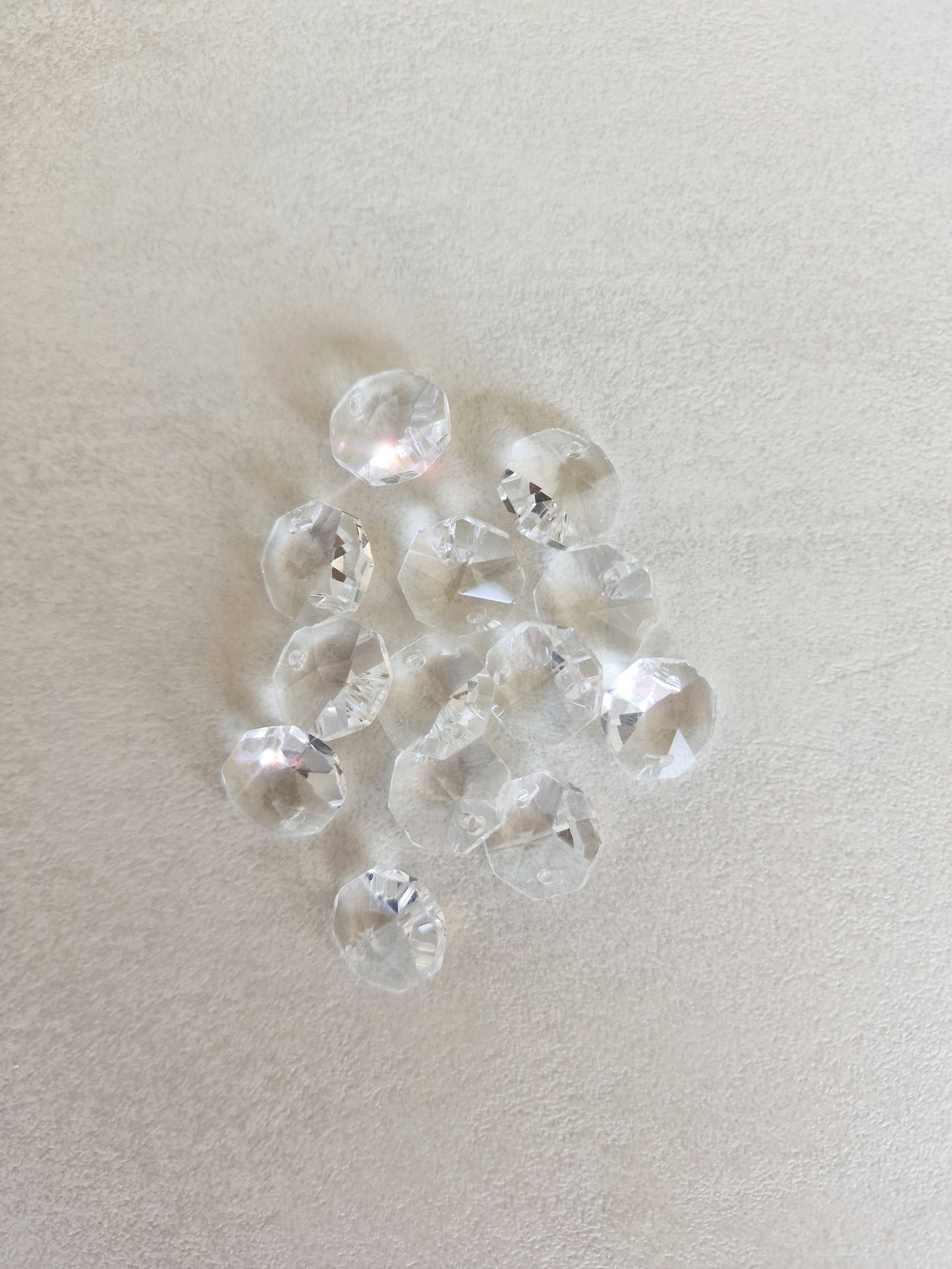 Octagon Glass Suncatcher prism