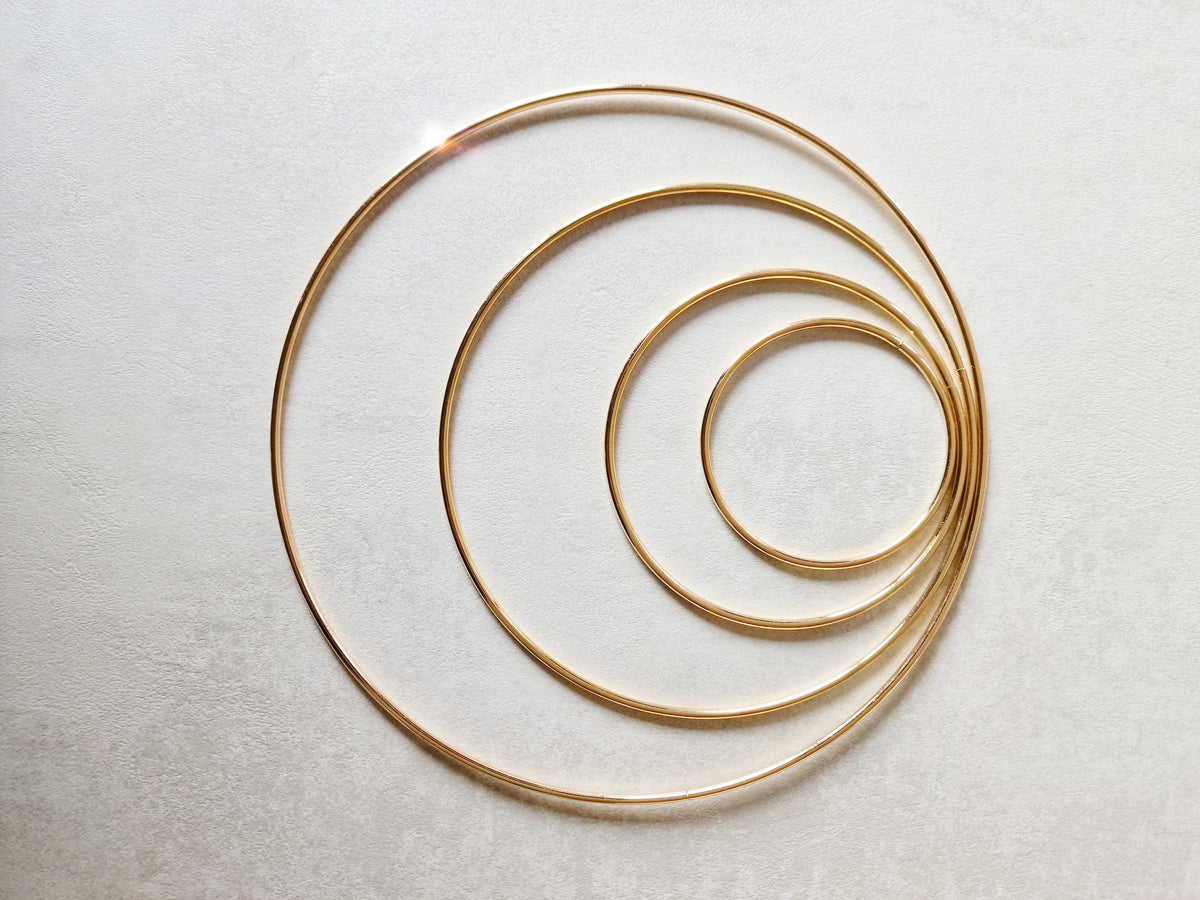 Metal Hoops - Craft hoops – Vanir Creations