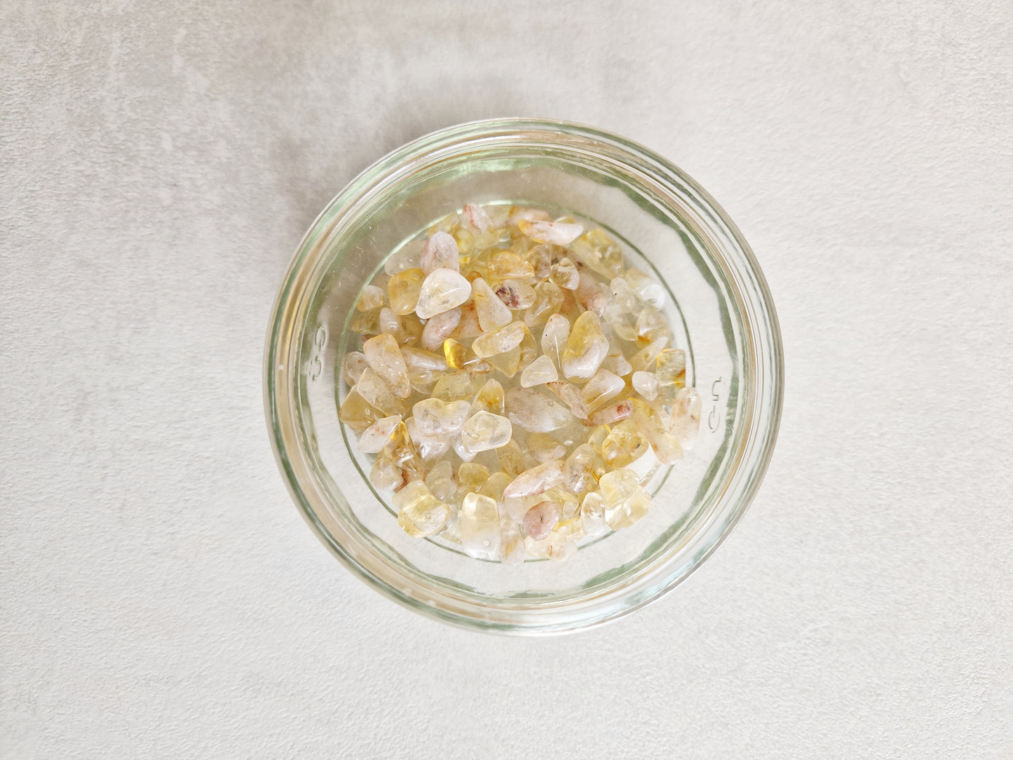 Crystal chip beads with holes