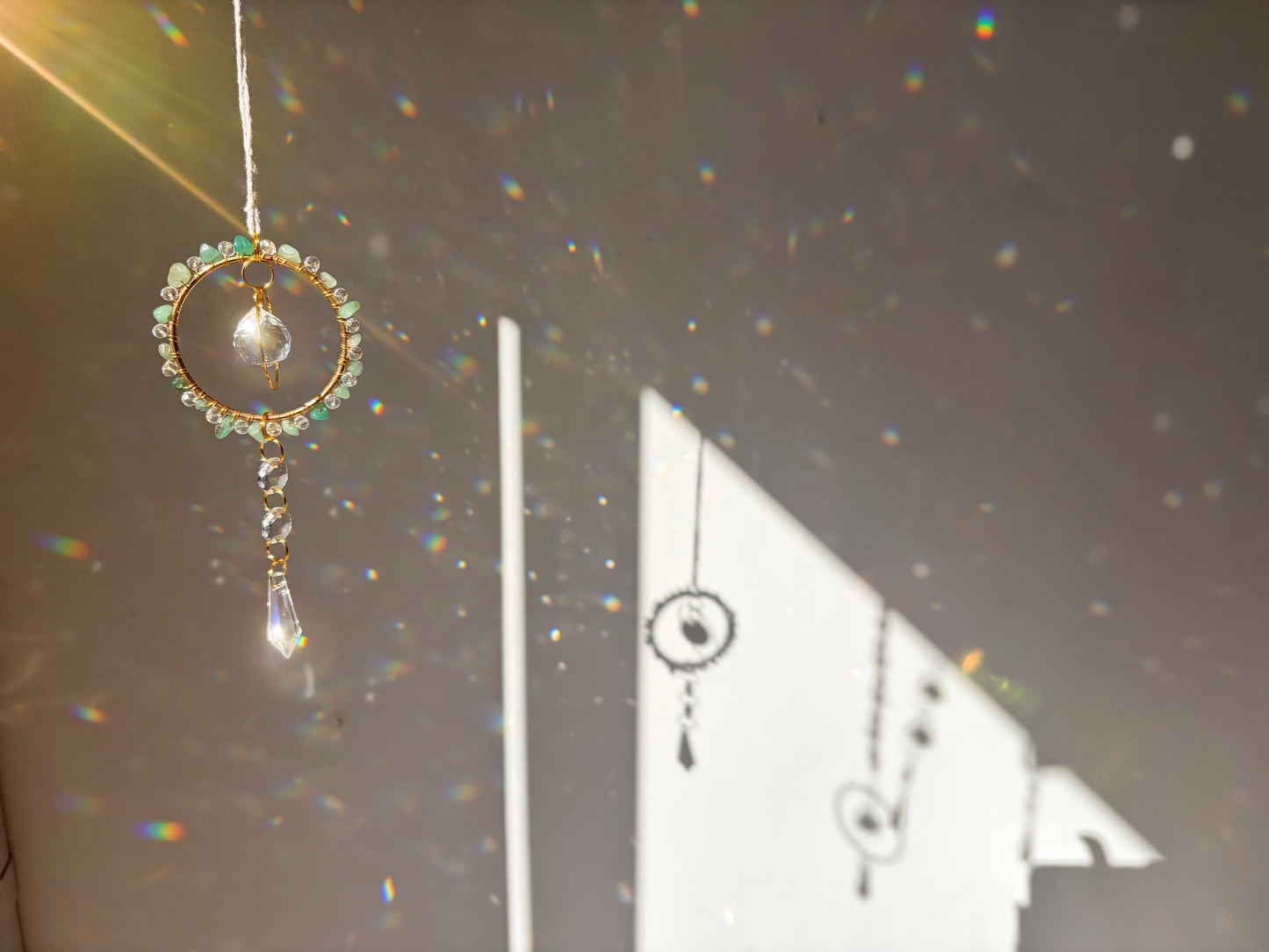 Beginner Crystal Beaded Hoop Suncatcher Video Tutorial + Materials Guide | Lunara Hoop