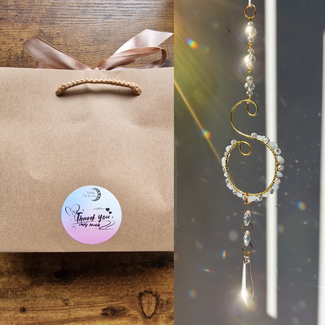 Mini Swirl Crystal Suncatcher DIY Kit + Free Tutorial