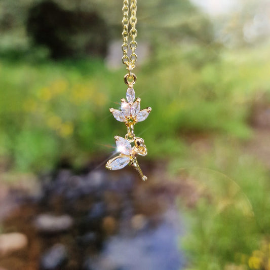 Wearable Fairy Suncatcher – Necklace Only