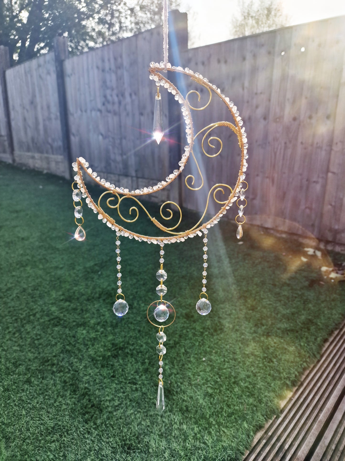 Patreon - Suncatcher Moon DIY Kit - Swirl Moon