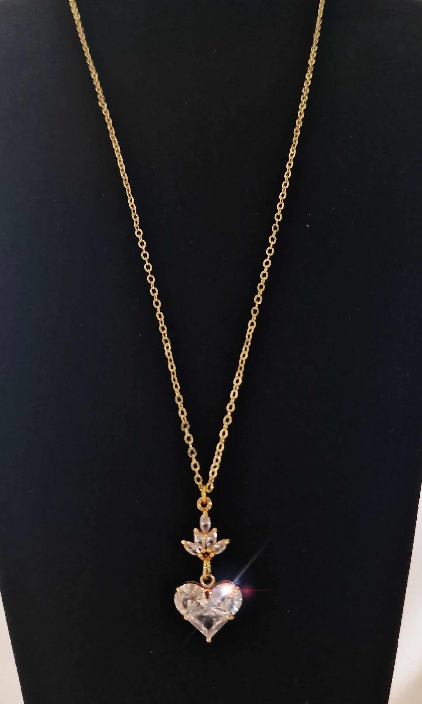 Wearable Heart Suncatcher – Necklace Only