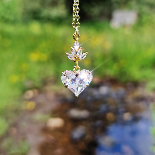 Wearable Heart Suncatcher – Necklace Only