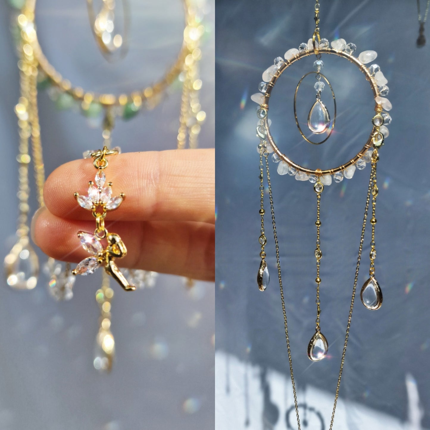Fairy Suncatcher And Wearable Necklace