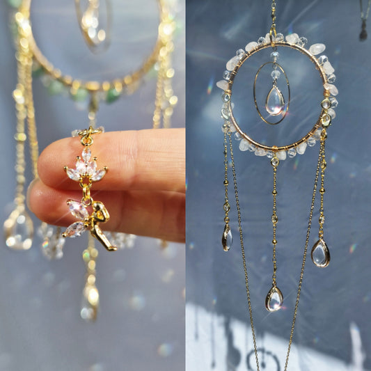 Fairy Suncatcher And Wearable Necklace