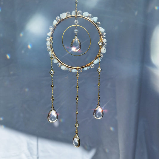 Suncatcher Base - Gold Chain Tails