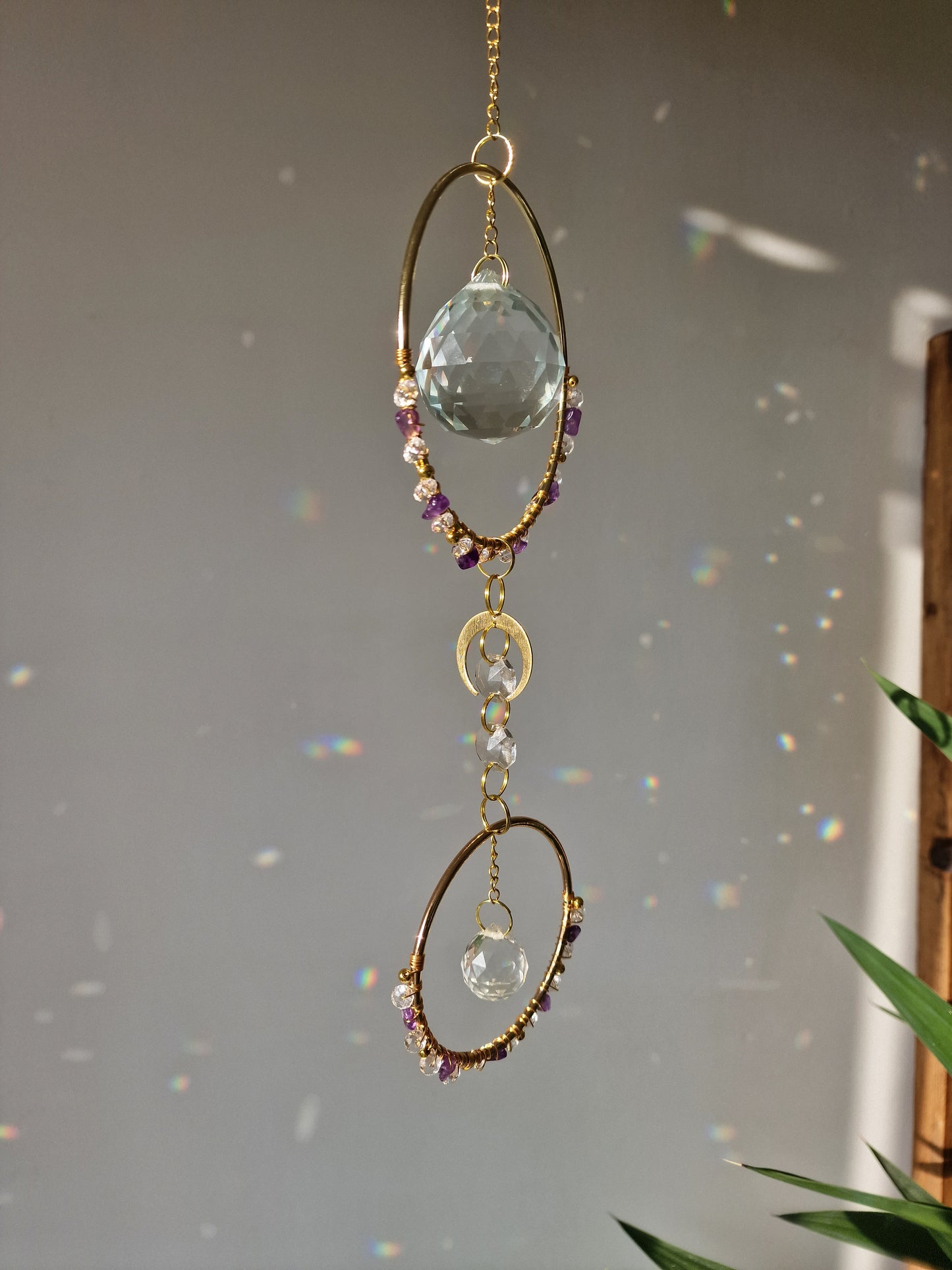 Crystal Chip Suncatcher DIY Kit Crystal Prisms Kit – Tink