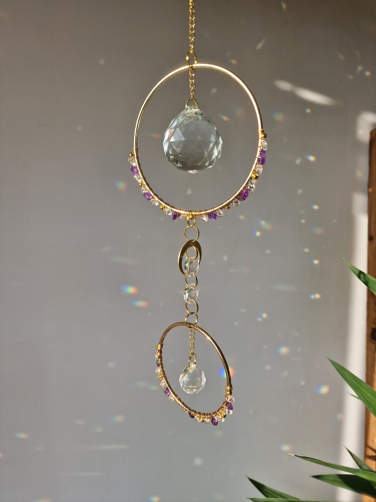 Crystal Chip Suncatcher DIY Kit Crystal Prisms Kit – Tink