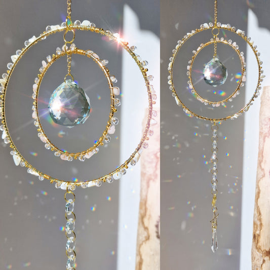 Crystal Suncatcher DIY Kit with Wire Wrapping - Alanis