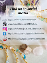 Load image into Gallery viewer, Moon Crystal Suncatcher DIY Kit celestial Light Catcher - Aria