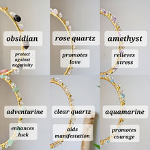 Load image into Gallery viewer, Crystal suncatcher DIY kit with wire wrapping Alanis