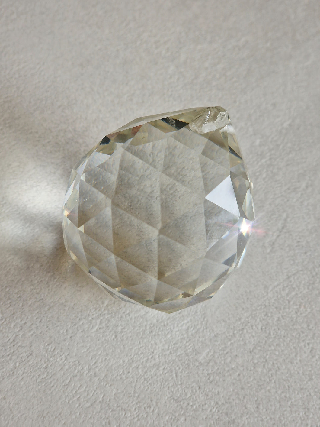 Round Glass Suncatcher prism