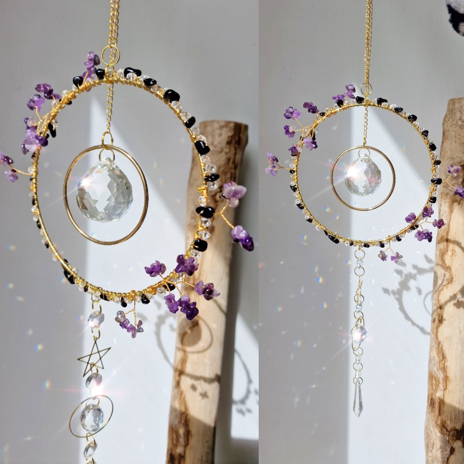 Crystal flower suncatcher DIY kit – Vanir Creations