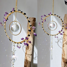 Load image into Gallery viewer, Crystal flower suncatcher DIY kit