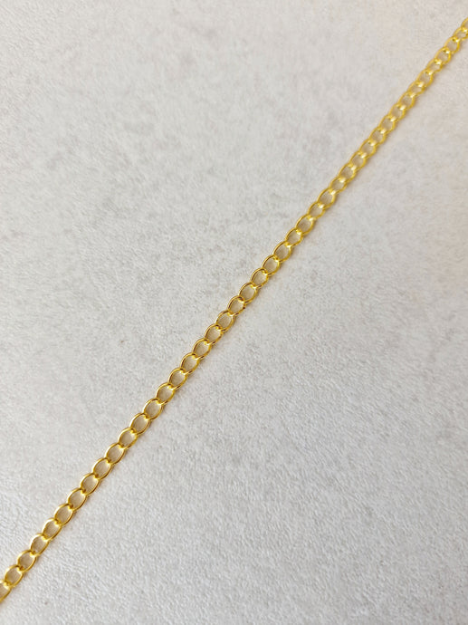 Plain chain golden