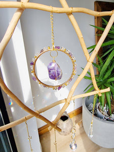Hexagram suncatcher DIY kit