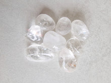 Load image into Gallery viewer, Rock crystal tumble stone