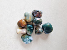 Load image into Gallery viewer, Ocean jasper tumble stone