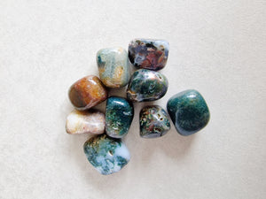 Ocean jasper tumble stone