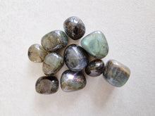 Load image into Gallery viewer, Labradorite tumble stone
