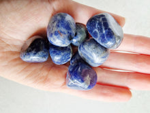 Load image into Gallery viewer, Sodalite tumble stone