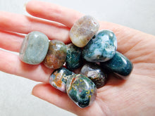 Load image into Gallery viewer, Ocean jasper tumble stone