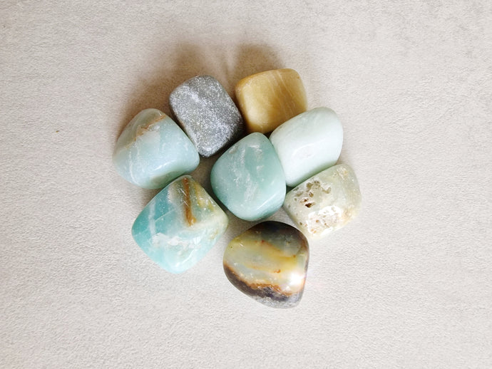 Amazonite tumble stone