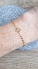 Load image into Gallery viewer, Moon and star bracelet
