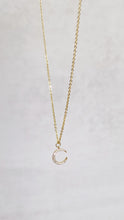 Load image into Gallery viewer, Moon neckless with plain chain