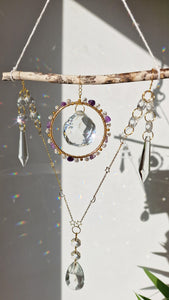 Mini driftwood suncatcher DIY kit