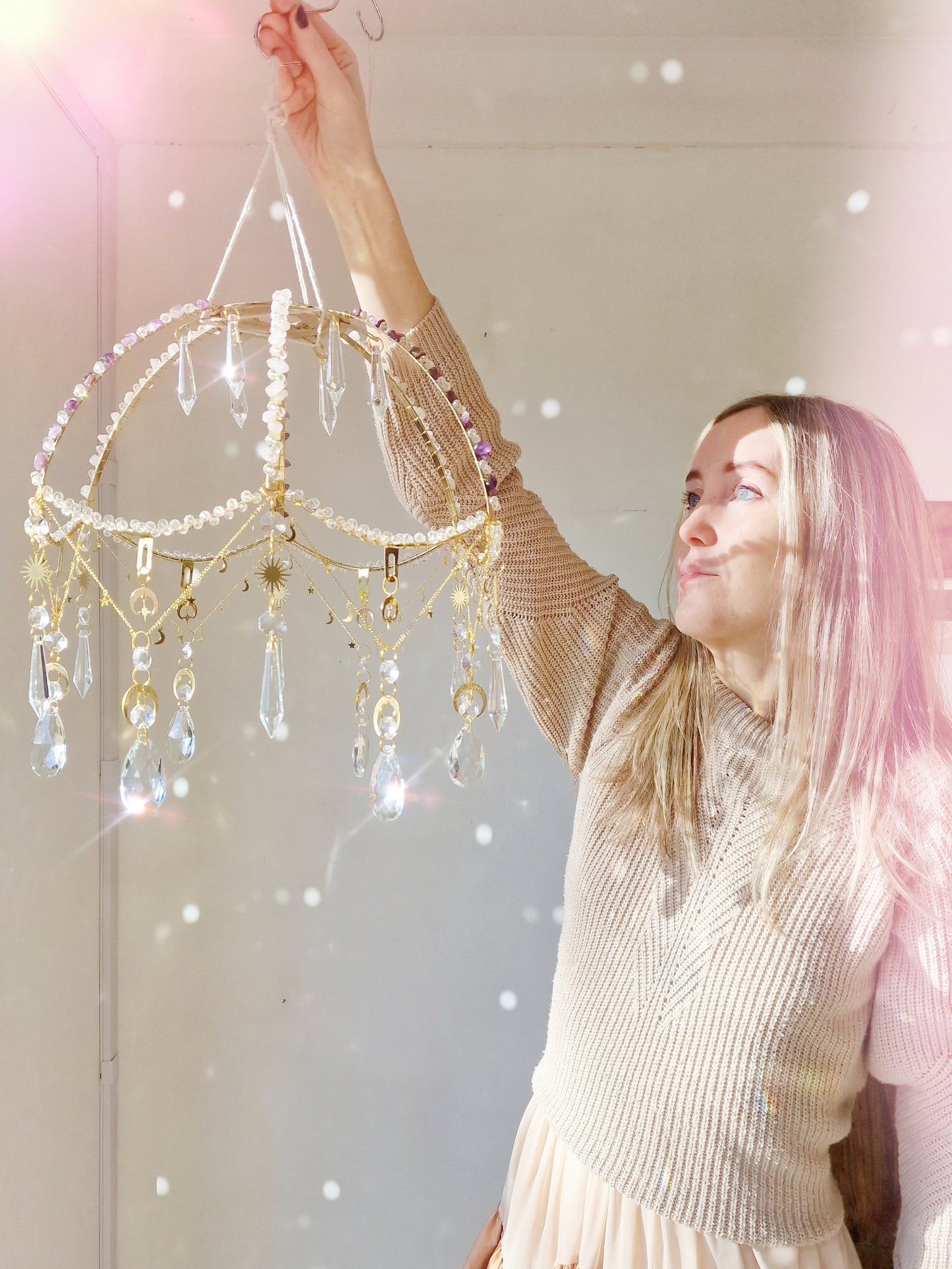 Lampshade suncatcher Vidia