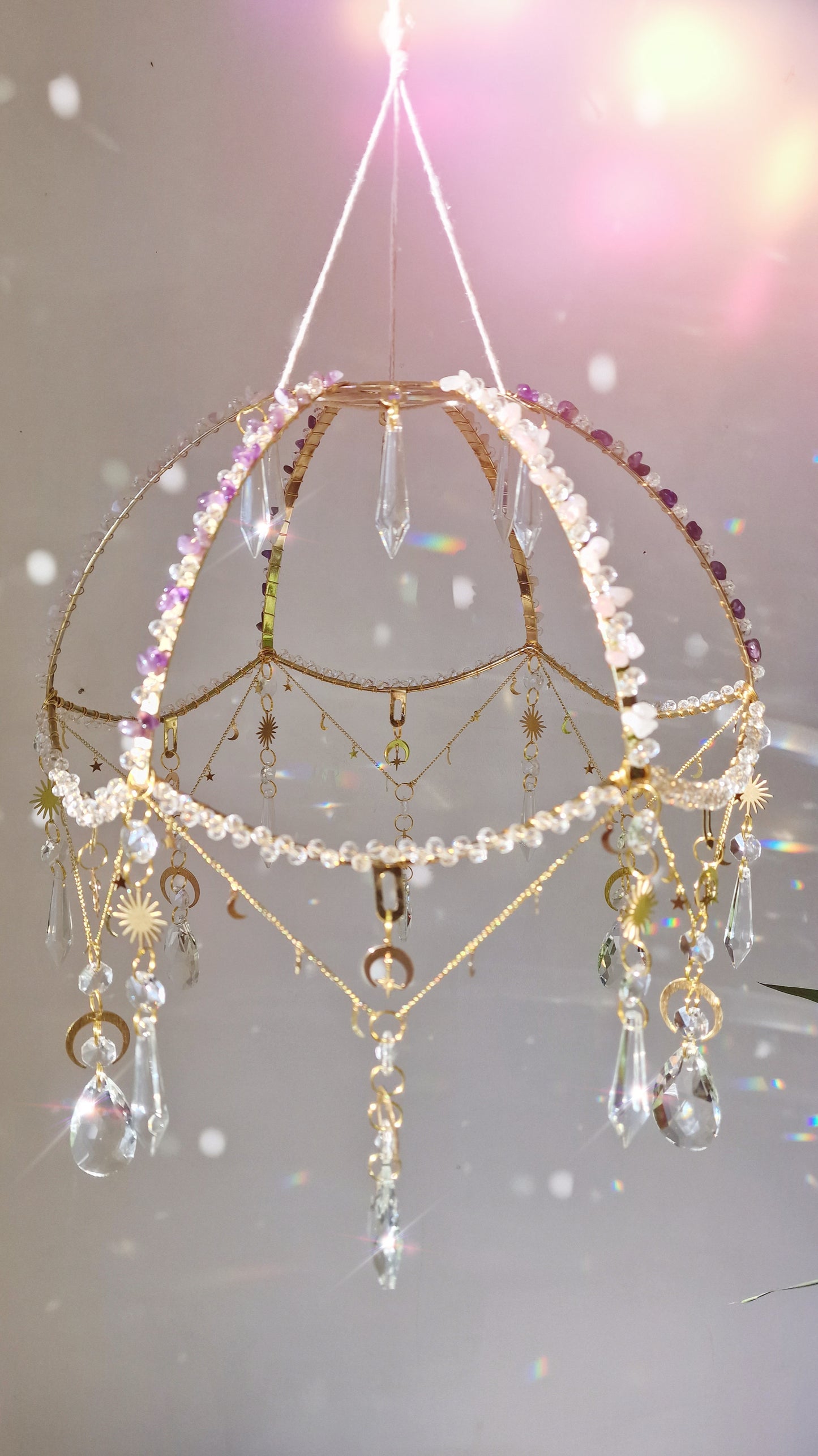 Lampshade suncatcher Vidia