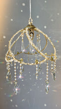 Load image into Gallery viewer, Clear quartz lampshade suncatcher Mia