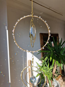 crystal suncatcher wall hanging Persephone