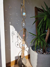 Load image into Gallery viewer, Chakra suncatcher DIY kit 5 hoops