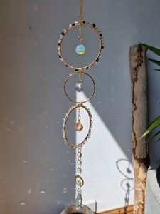Healing crystal suncatcher DIY kit