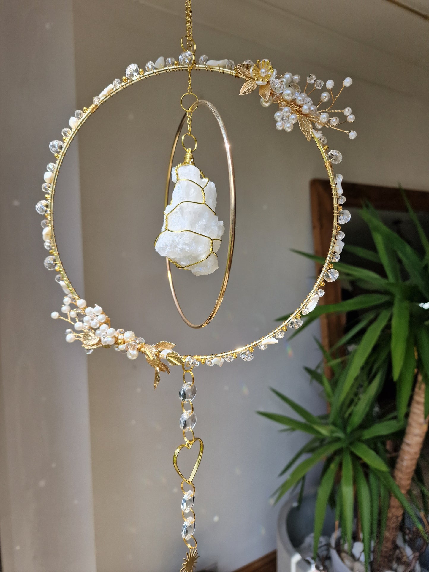Crystal floral suncatcher - Triss