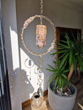 Load image into Gallery viewer, Crystal suncatcher pink amethyst - Francesca