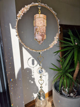 Load image into Gallery viewer, Crystal suncatcher pink amethyst - Francesca