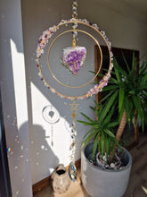 Load image into Gallery viewer, Crystal amethyst suncatcher - Yennifer