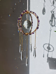 Crystal ball suncatcher DIY kit