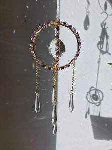 Crystal ball suncatcher DIY kit