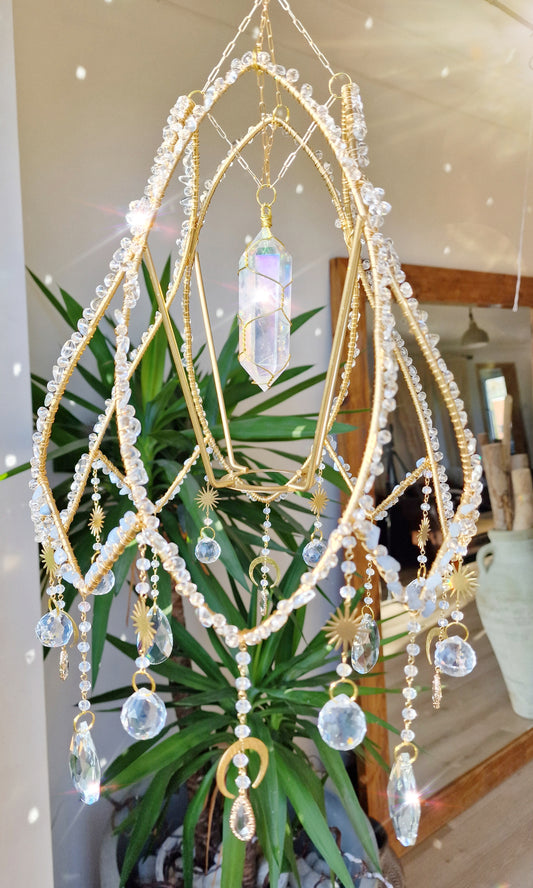 Aura quartz Suncatcher lamp Feyre