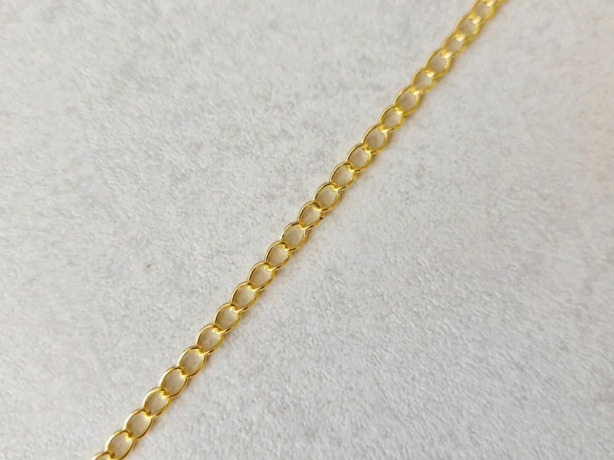 Plain chain golden