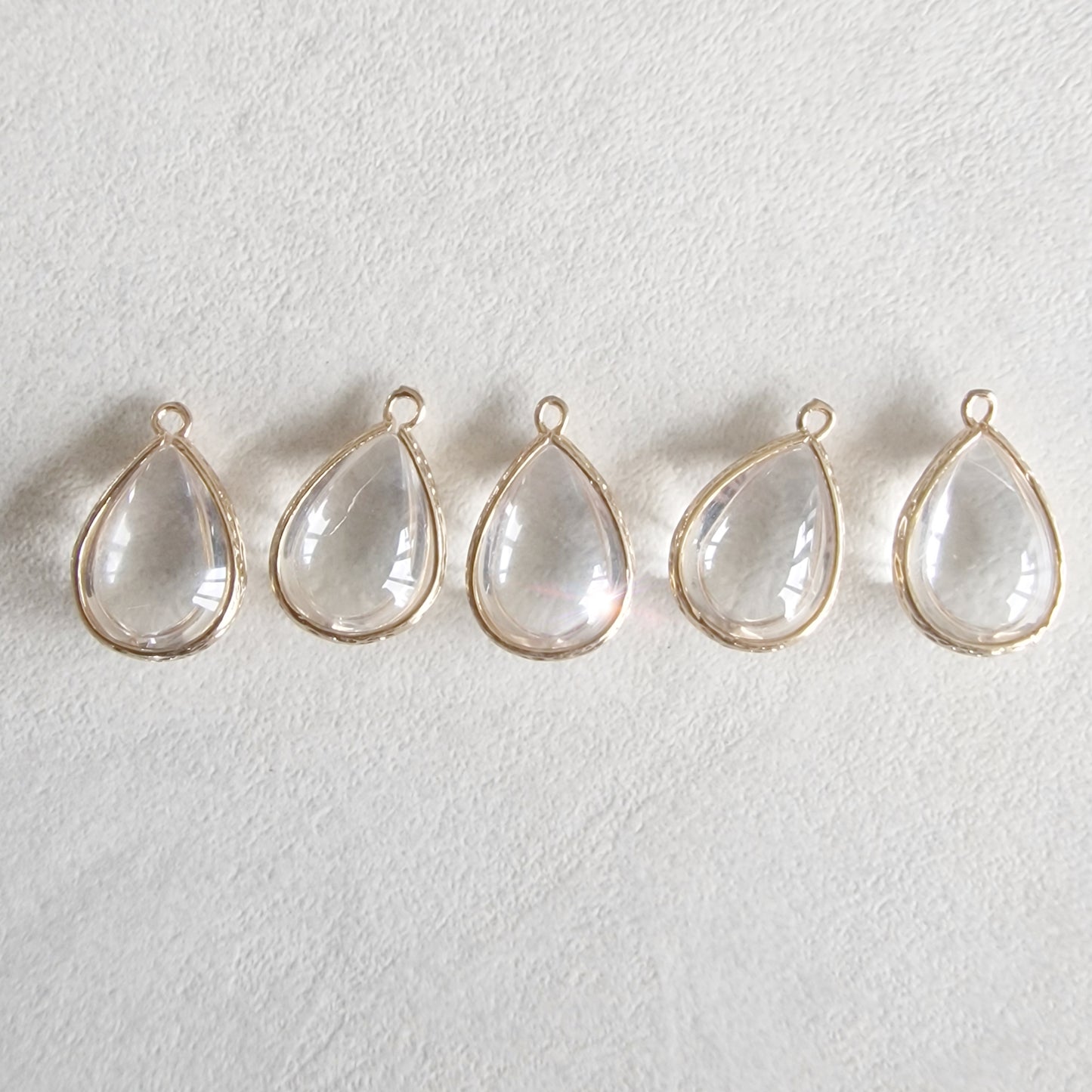 5 Gold framed tear prism