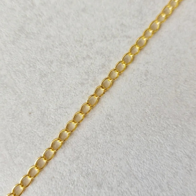 Plain chain golden