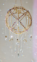 Load image into Gallery viewer, Crystal huge suncatcher orb - Oleander