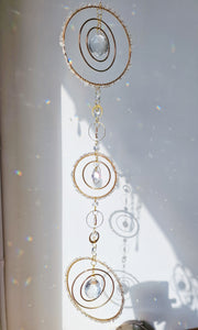 Crystal suncatcher clear quartz